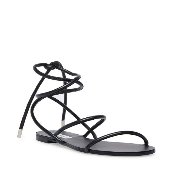 Steve Madden Twirl Sandalet Kadın Siyah | SM-907HS