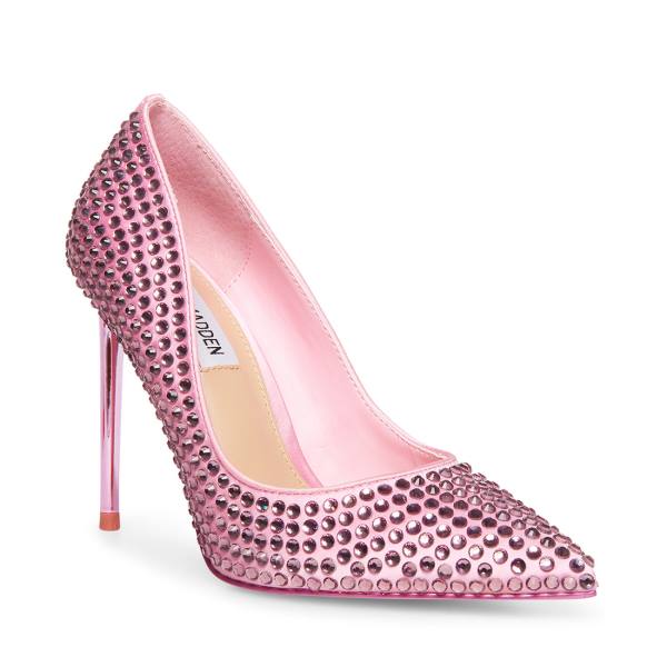 Steve Madden Vala-r Heel Topuklu Ayakkabı Kadın Pembe | SM-703WF