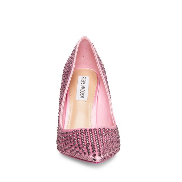 Steve Madden Vala-r Heel Topuklu Ayakkabı Kadın Pembe | SM-703WF