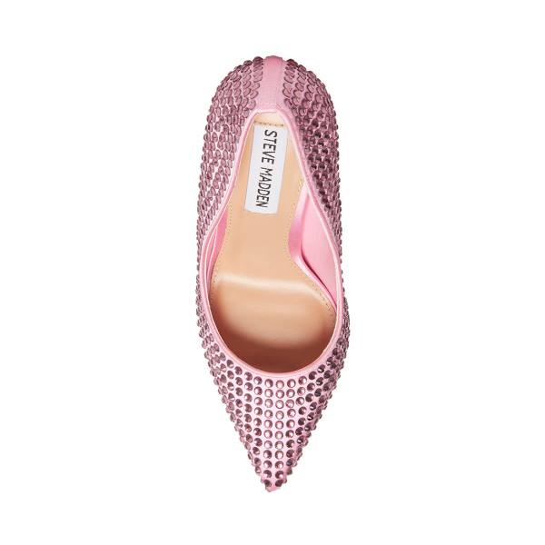 Steve Madden Vala-r Heel Topuklu Ayakkabı Kadın Pembe | SM-703WF