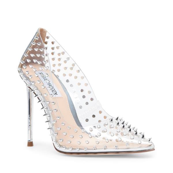 Steve Madden Vala-s Heel Topuklu Ayakkabı Kadın Clear | SM-083RC