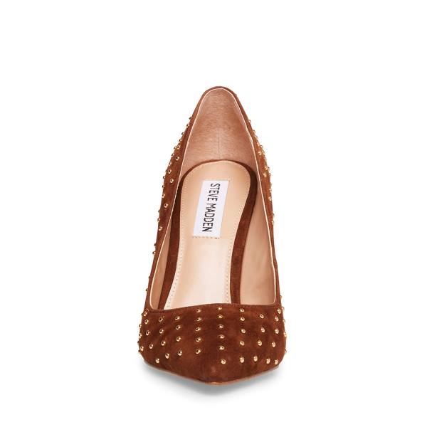 Steve Madden Valarie Cognac Heel Topuklu Ayakkabı Kadın Kahverengi | SM-981DX