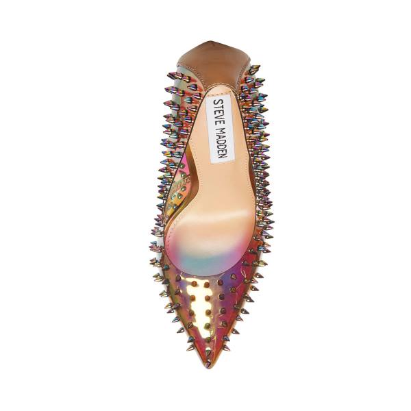 Steve Madden Valir Heel Topuklu Ayakkabı Kadın Rainbow | SM-692BE