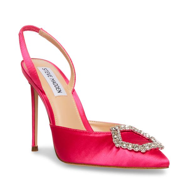 Steve Madden Vionnet Heel Topuklu Ayakkabı Kadın Pembe | SM-409BX