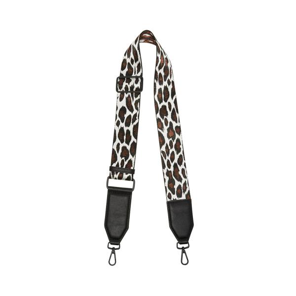 Steve Madden White Leopard Handbag Strap Kadın Beyaz Renkli | SM-293YW