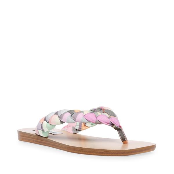 Steve Madden Zaidee Sandalet Kadın Renkli | SM-839VT