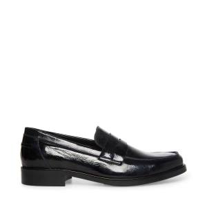 Steve Madden Brookline Rugan Loafer Ayakkabı Erkek Siyah | SM-168FY