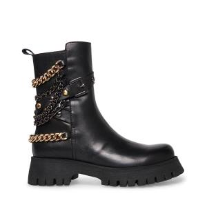 Steve Madden Chain Bot Kadın Siyah Renkli | SM-861YE