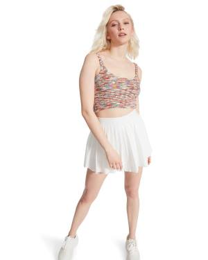 Steve Madden Cozy Knit Tank Üstler Kadın Kırmızı | SM-354SU