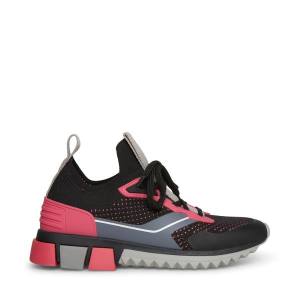 Steve Madden Dribble Spor Ayakkabı Kadın Siyah Renkli | SM-845PF