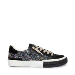 Steve Madden Embark Glitter Spor Ayakkabı Kadın Siyah | SM-742XG