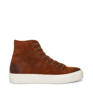 Steve Madden Forte Cognac Süet Spor Ayakkabı Erkek Kahverengi | SM-928GR