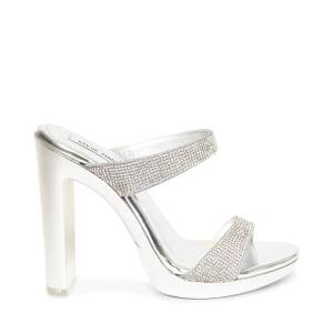 Steve Madden Glassy-r Heel Topuklu Ayakkabı Kadın Diamond | SM-903PA