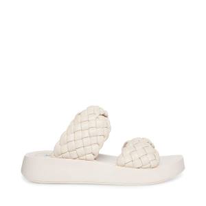 Steve Madden Helsa Bone Sandalet Kadın Bej Rengi | SM-365RG