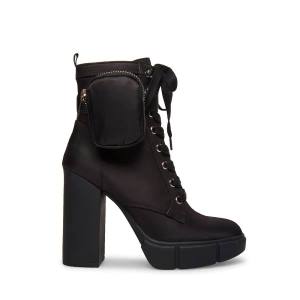 Steve Madden Herrick Bot Kadın Siyah | SM-687FG