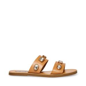 Steve Madden Jem Tan Sandalet Kadın Kahverengi Renkli | SM-125HO