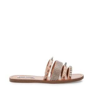 Steve Madden Lindy Natural Sandalet Kadın Bej Rengi Renkli | SM-645CO