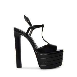 Steve Madden Lola Heel Topuklu Ayakkabı Kadın Siyah | SM-798QM