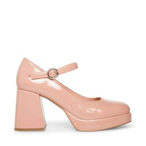 Steve Madden Mingle Rugan Heel Topuklu Ayakkabı Kadın Pembe | SM-608YE