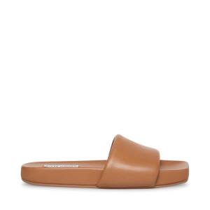 Steve Madden Mosy Mocha Sandalet Kadın Bej Rengi | SM-968KU