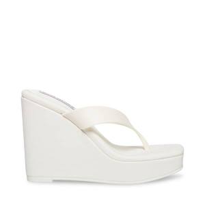 Steve Madden Refined Sandalet Kadın Beyaz | SM-824CV