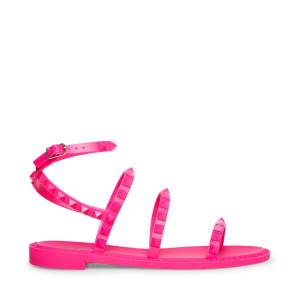 Steve Madden Travel-j Sandalet Kadın Pembe | SM-805XZ