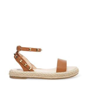 Steve Madden Ultimate Cognac Sandalet Kadın Kahverengi | SM-520ZE