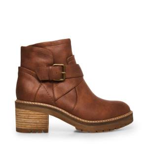 Steve Madden Vanessah Cognac Bot Kadın Kahverengi | SM-173PV