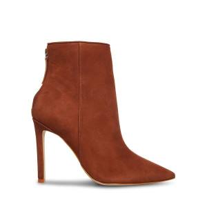 Steve Madden Vangle Nubuck Bot Kadın Kahverengi | SM-801BG