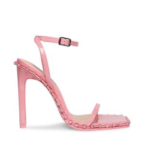 Steve Madden Zelle Heel Topuklu Ayakkabı Kadın Pembe | SM-906DI