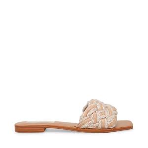 Steve Madden Zorya Natural Sandalet Kadın Bej Rengi | SM-159UH